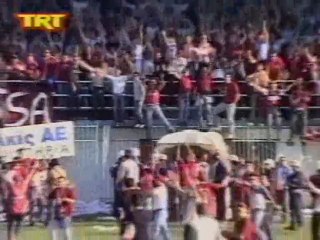 37η ΑΕΛ 0-1 2003-04 ΤRT Ρεπορτάζ-Δηλώσεις-Πανηγύρια