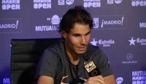 Rafael Nadal Press conference after SF at 2014 Madrid Open