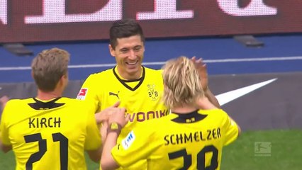 Le tout dernier chef-d'œuvre de Robert Lewandowski avec Dortmund !