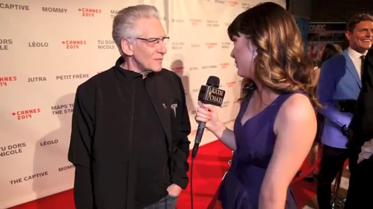 KATIE CHATS with Filmmaker DAVID CRONENBERG about his film, Maps to the Stars at the Telefilm Canada Event