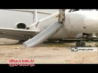 İniş takımları açılmadı ve!.. www.halkinhabercisi.com