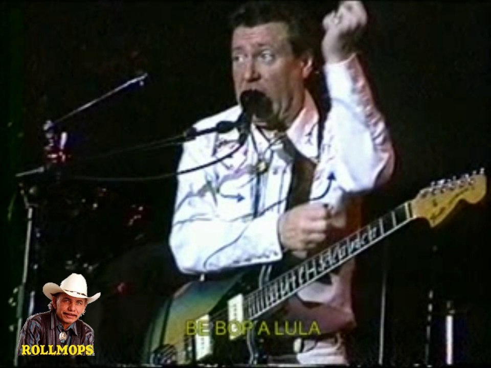 BURT BLANCA " BE BOP A LULA  & BLUE SUEDES SHOES " ROLLMOPS MARS 2014 "