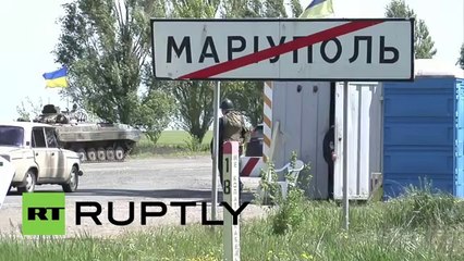 Ukrainian military surrounds Mariupol