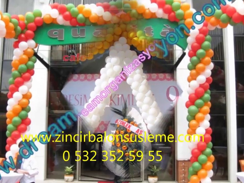 Zincir Balon Süsleme 0532 352 5955 Açılış Organizasyonu balon süsleme organizasyon firmaları MAGAZA MARKET İŞYERİ DUKKAN FUAR AÇİLİŞ ORGANİZASYON AÇİLİŞ ORGANİZASYONU FİRMALARİ