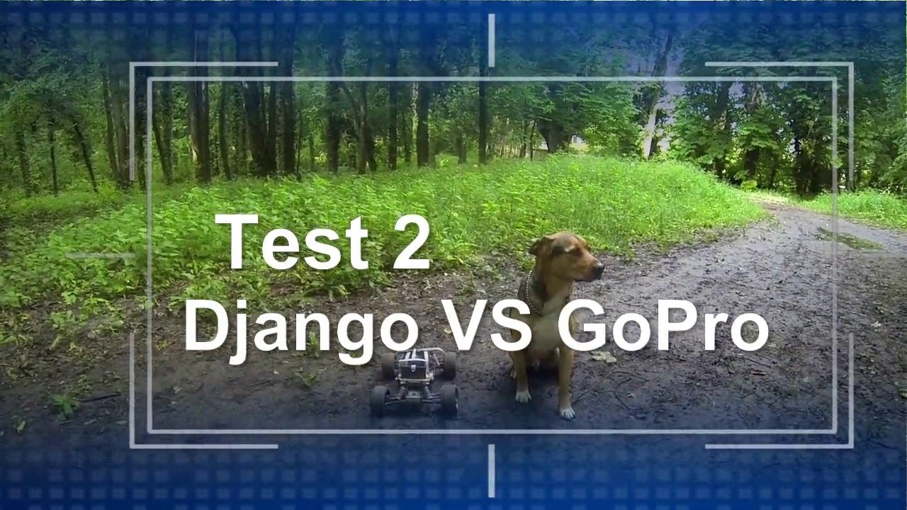 Django VS Rustler avec GoPro
