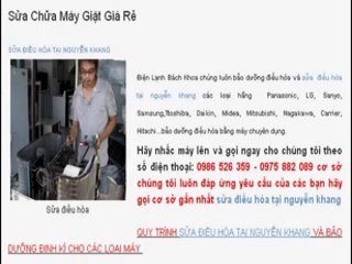 Sửa Chữa Máy Giặt Giá Rẻ