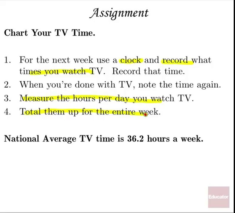1.2 - Kill Your TV