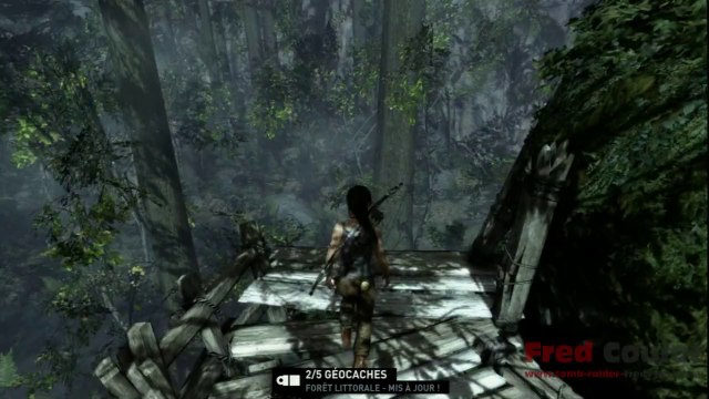 Tomb Raider_2.4 La foret Littorale Sud_ Les 3 géocaches_Une survivante est née