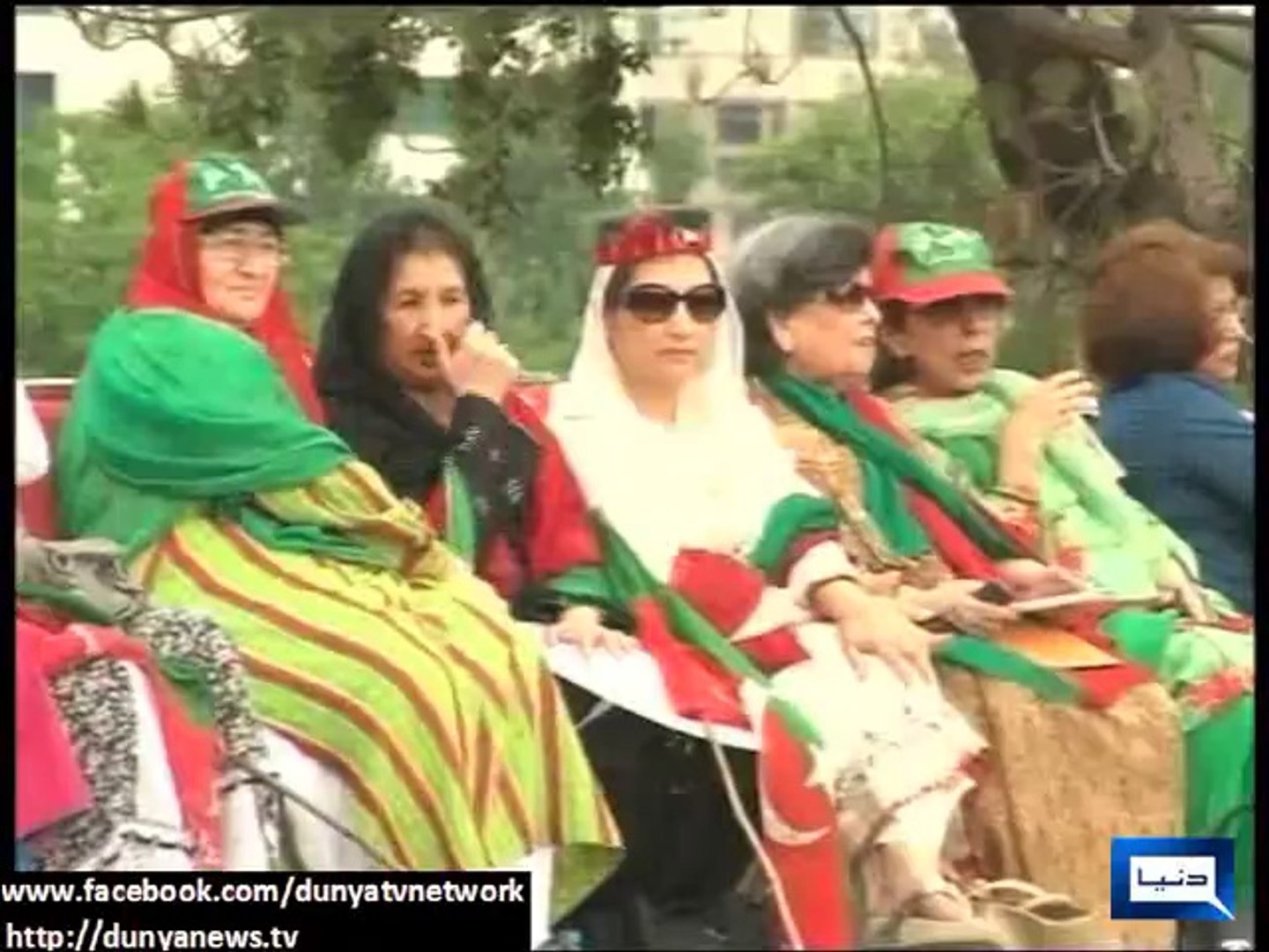 Dunya News - PTI shows political power in Islamabad