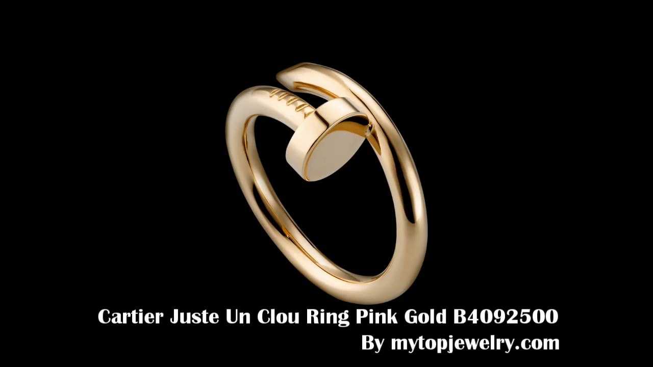 Cartier Ring - Cartier Juste Un Clou Ring Pink Gold B4092500
