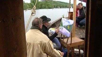 Vernon (27) : un bateau-atelier comme celui de Monet