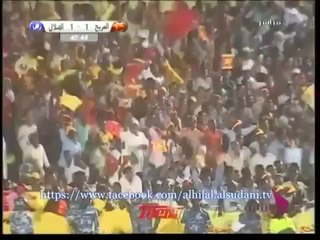 استاد الدوحه   الدورى السودانى   اهداف مباراة المريخ والهلال
