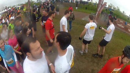 Mud Day Paris 2014 - Echauffements - Team Vitamind