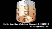 Cartier Love Ring - Cartier Love Ring Diamonds 3 Gold