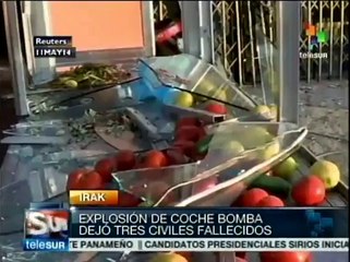 Irak: atentado con coche bomba mata a 3 y hiere a 17 en Bagdad