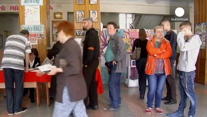 Referendum sin garantías y salpicado de violencia en el este de Ucrania