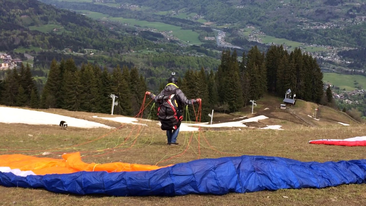 Parapente Samoëns 10 Mai 2014