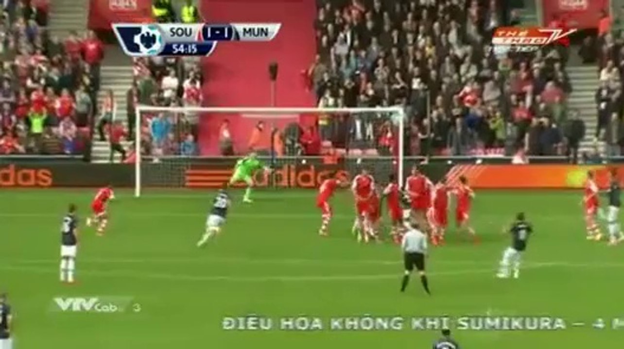 Southampton 1-1 Manchester United 11/5/14 Premier League