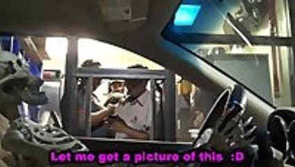 Drive Thru Skeleton Prank