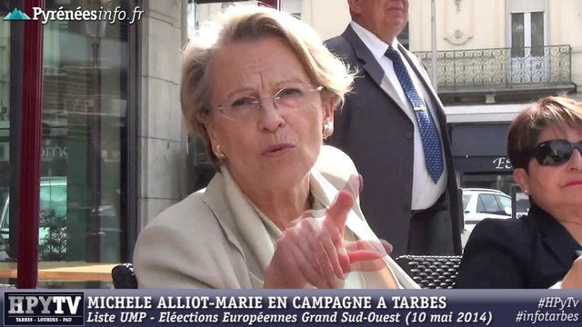 [EUROPEENEES 2014] Michèle Alliot Marie Liste UMP (10 mai 2014)