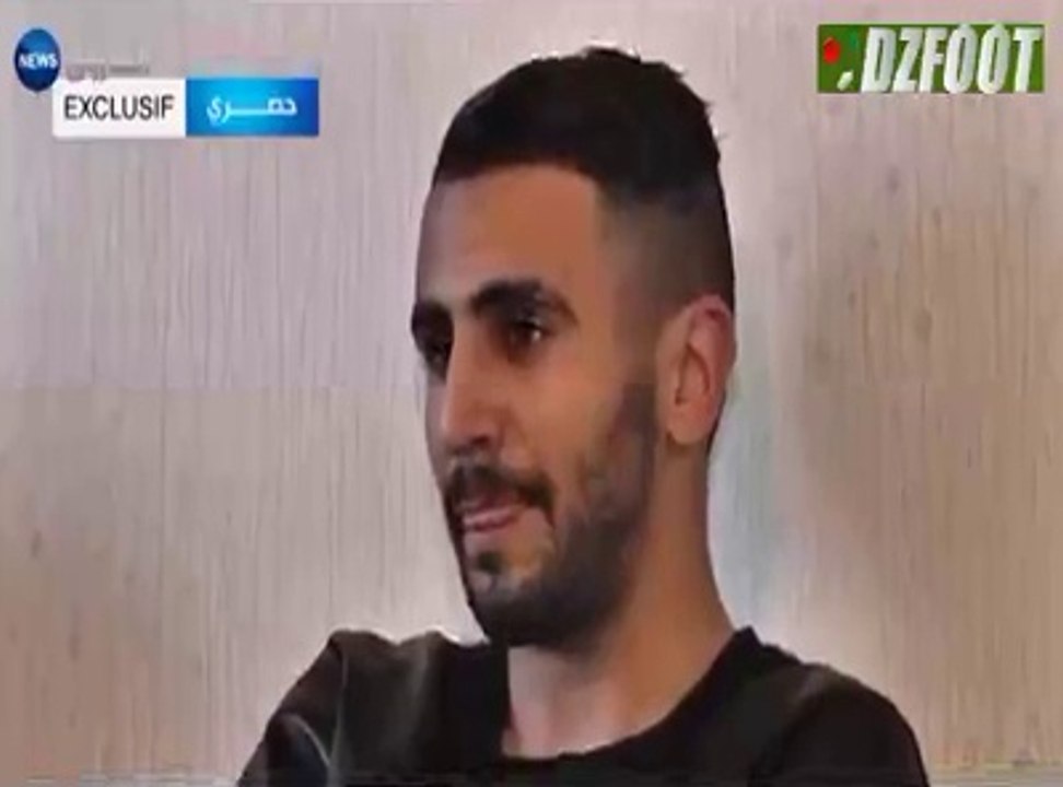 Interview de Riad Mahrez