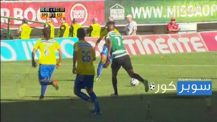 ملخص لمسات شيكابالا في اول ظهور له مع لشبونة - سوبر كورة