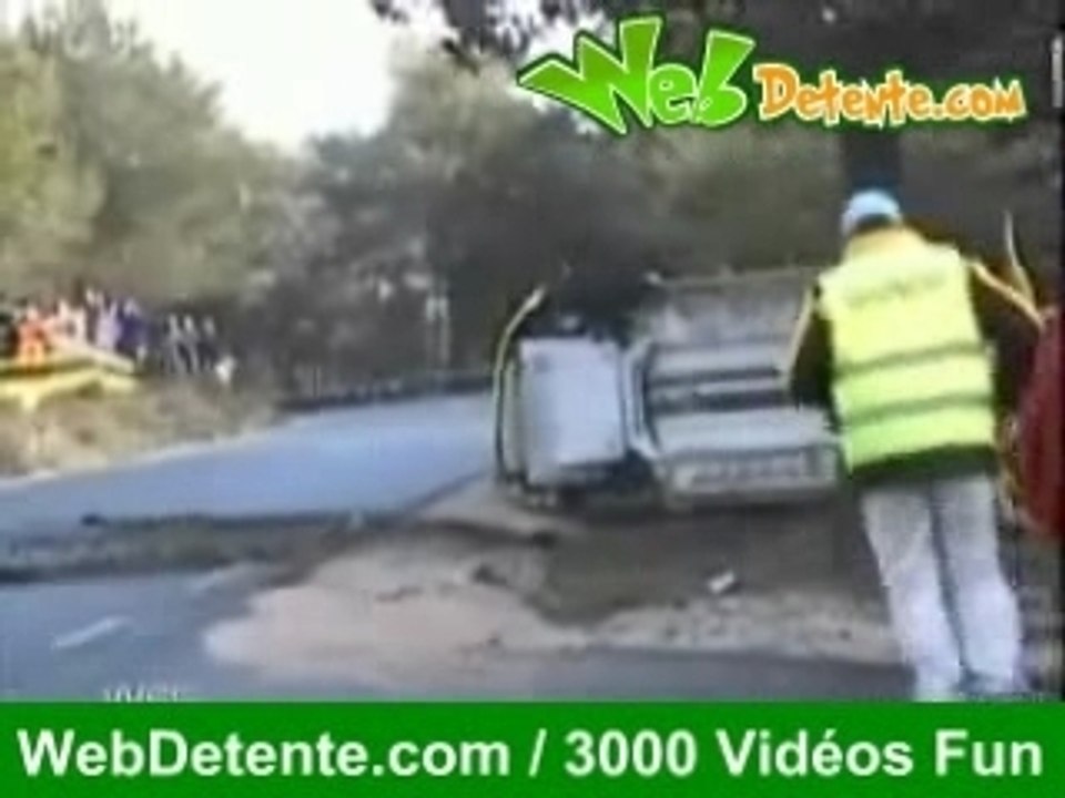 Derapage voiture coup 2 chance