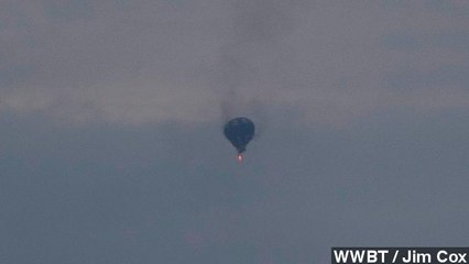 2 Bodies Found After Virginia Hot Air Balloon Catches Fire
