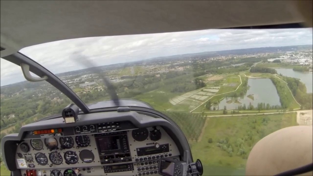 Atterrissage à Agen piste 29