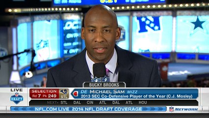 Brooks: Sam is a good fit for Rams