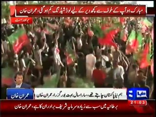 Imran Khan Full Speech @ D Chowk Jalsa - 11 MAy 2014
