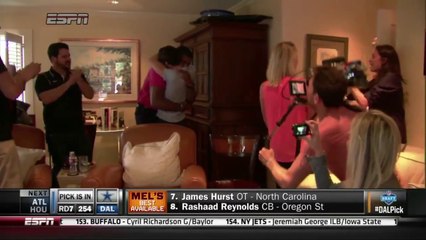 Réaction d'un joueur engagé par une équipe de Football pro... Emotion!!!