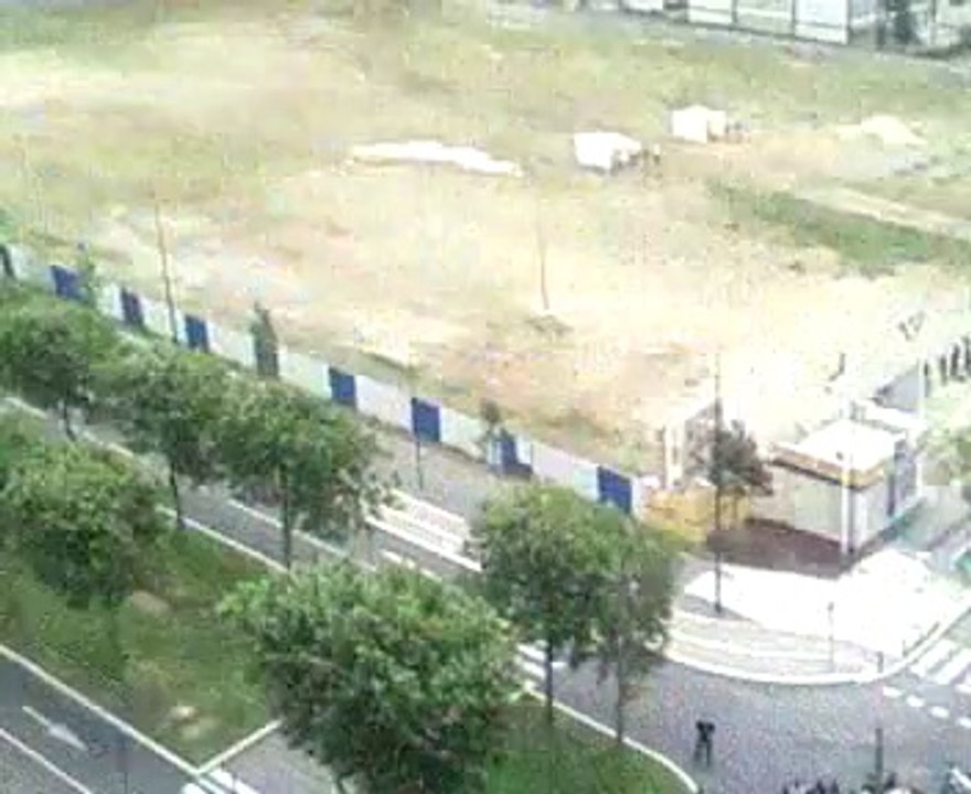 Destruction du bâtiment Cornouaille - Quartier Beauval (Meaux 77)