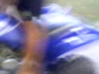 Jeune pilote sur 80 raptor à la Reynerie (Toulouse)