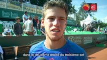 Réactions de Diego Sebastian SCHWARTZMAN après la finale de l'Open du Pays d'Aix