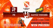 NaVI vs PR game 2 @ D2CL Season 3 (Russian)