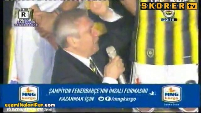 Aziz Yıldırım'ın Alex Diye Bağrılması Üzerine Çıldırması