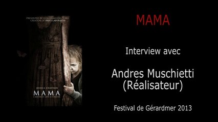 Gérardmer 2013 - Interview avec Andres Muschietti (MAMA)