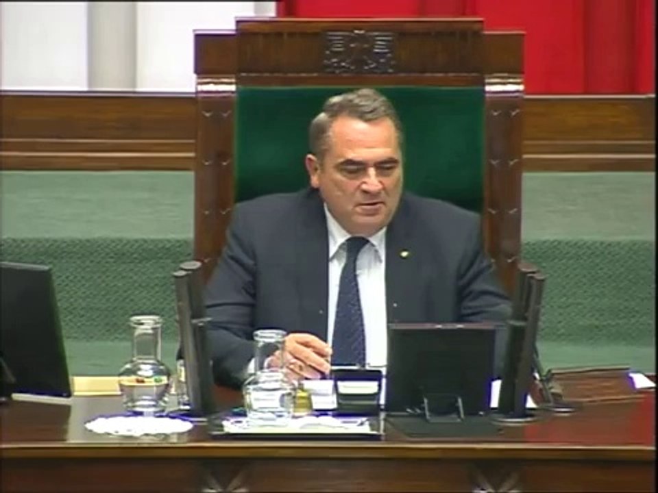 Poseł Zbyszek Zaborowski - Wystąpienie z dnia 08 maja 2014 roku.