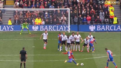 Dwight Gayle FK Goal vs Fulham
