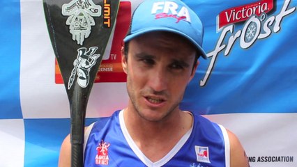 INTERVIEW TITOUAN PUYO - SEPTIÈME PLACE TECHNICAL RACE - EQUIPE DE FRANCE ISA WORLD SUP CHAMPIONSHIPS 110MAI 2014