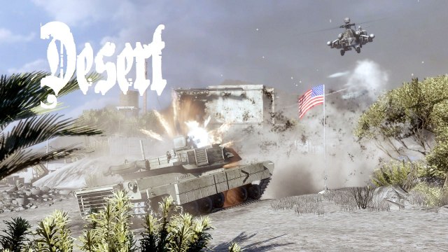 Battlefield bad company 2 | Desert | Game without my voice on PC