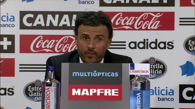 Luis Enrique: Me gustaría que ganase la Liga el Barcelona