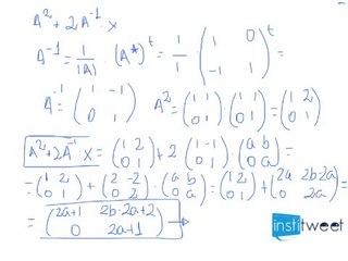 Crear un sistema de ecuaciones con una matriz