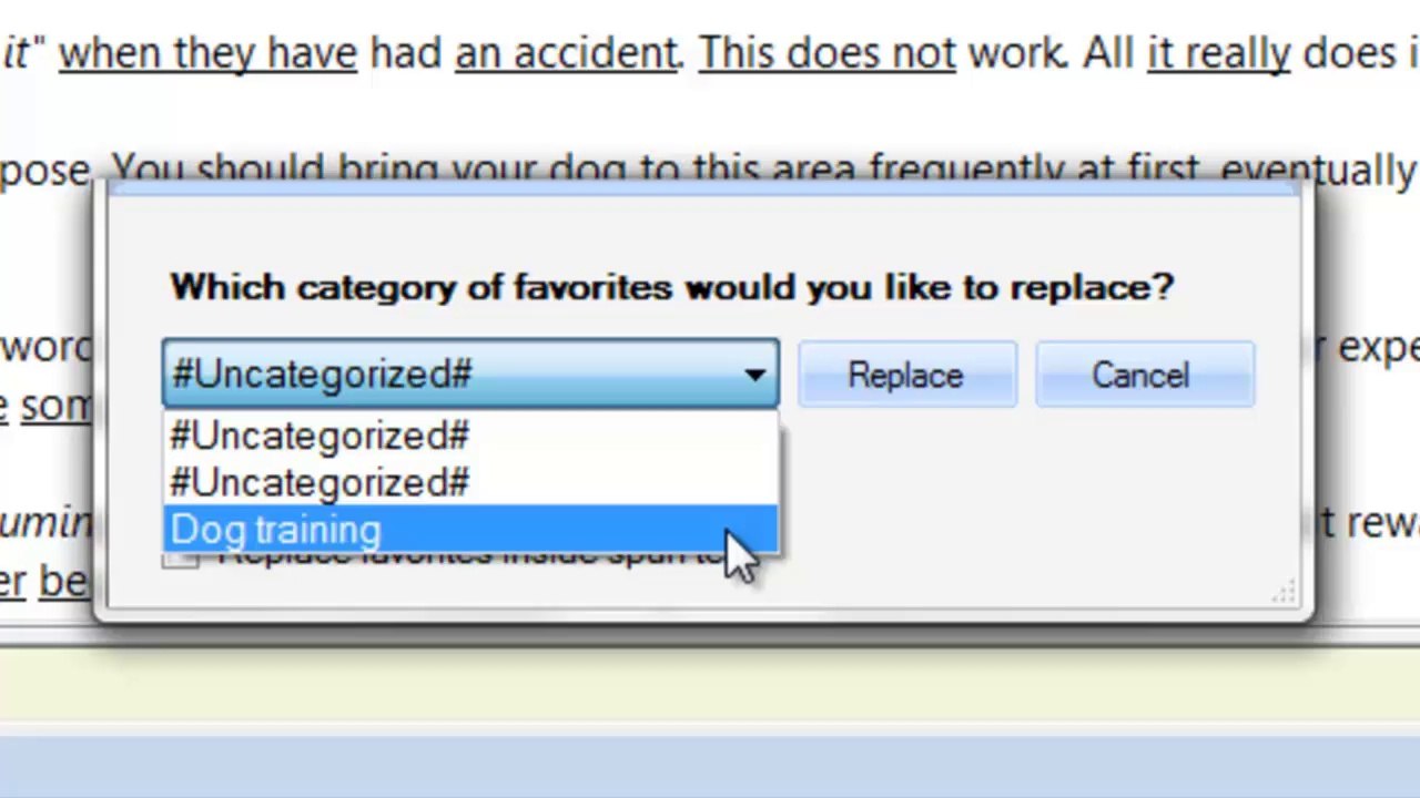 4.Going Deeper - Creating, Managing and Using Favorites-TBS 3-4