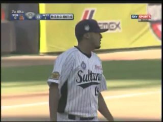 Home Run de Refugio Cervantes de Rojos del Aguila de Veracruz 27-04-2014