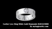 Cartier Love Ring - Cartier Love Ring White Gold Diamonds B4032500