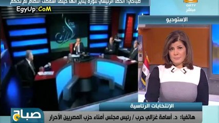 الغزالى حرب: لقاءات السيسي وصباحي تدل على الديموقراطية
