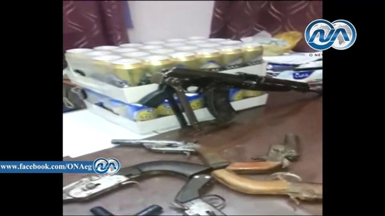 ضبط عامل يتاجر فى الأسلحة النارية والمواد المخدرة بجرجا بسوهاج‎
