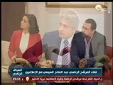 السيسي: لا توجد سياسة إعلامية في مصر منذ 3 سنوات والرآي العام أنتم من تشكلوه